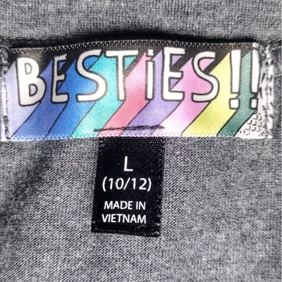 Vintage Y2K Fairy Grunge Gray Ruffle High Waisted Indie Mini Skirt / Size: 10/12 - Picture 4 of 4